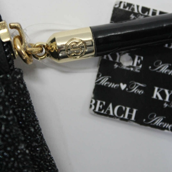 Alene Too Metallic Zip Closure Raoul IPad Case Blk - Picture 5 of 5